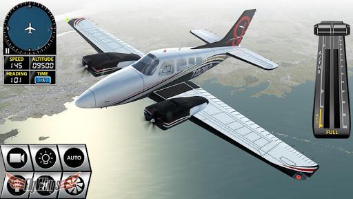 Flight Simulator 2016 FlyWings Free - عکس بازی موبایلی اندروید