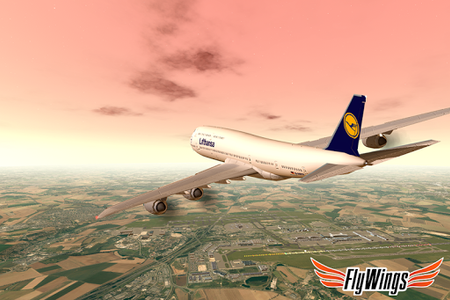 Flight Simulator 2015 FlyWings - عکس بازی موبایلی اندروید