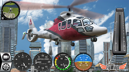Helicopter Simulator SimCopter ۲۰۱۶ Free - عکس بازی موبایلی اندروید
