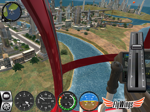 Helicopter Simulator SimCopter ۲۰۱۶ Free - عکس بازی موبایلی اندروید