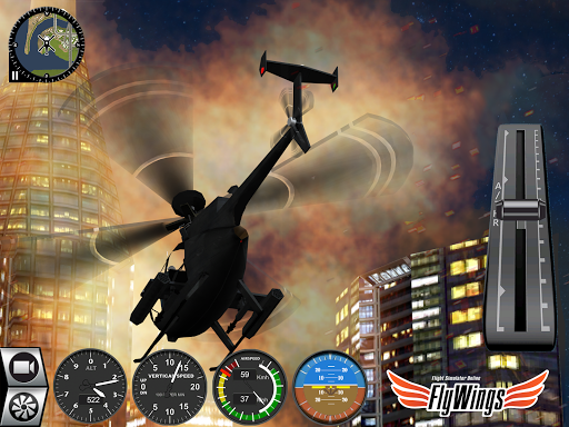 Helicopter Simulator SimCopter ۲۰۱۶ Free - عکس بازی موبایلی اندروید