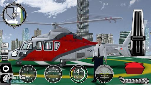 Helicopter Simulator SimCopter 2017 Free - عکس بازی موبایلی اندروید
