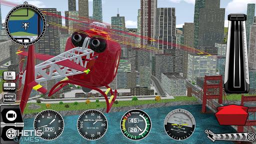 Helicopter Simulator SimCopter 2017 Free - Gameplay image of android game