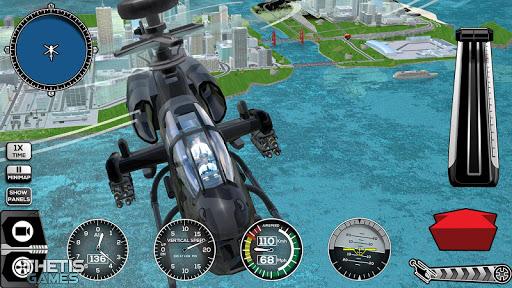 Helicopter Simulator SimCopter 2017 Free - Gameplay image of android game