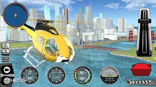 Helicopter Simulator SimCopter 2017 Free - Gameplay image of android game