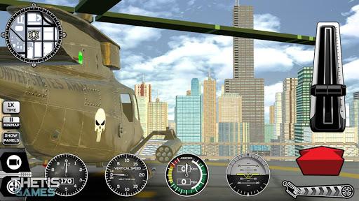 Helicopter Simulator SimCopter 2017 Free - Gameplay image of android game