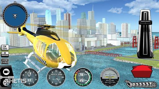 Helicopter Simulator SimCopter 2017 Free - Gameplay image of android game