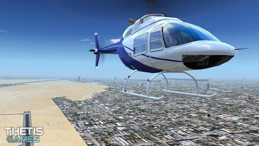 Helicopter Simulator SimCopter 2018 Free - عکس بازی موبایلی اندروید