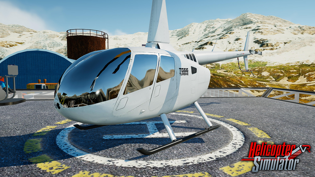 Helicopter Simulator 2023 - Gameplay image of android game