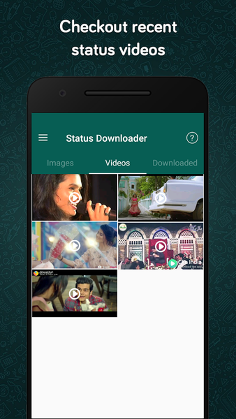 Save Status - Download Status - عکس برنامه موبایلی اندروید