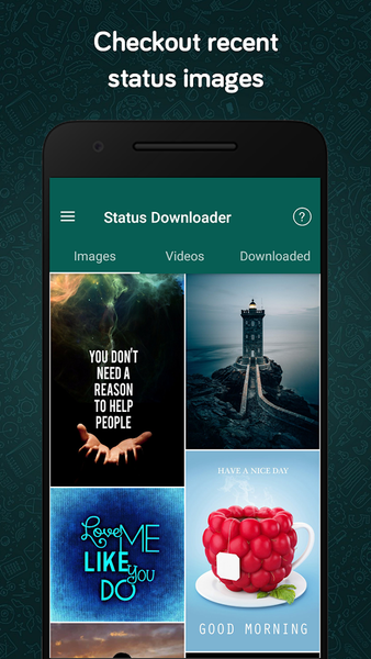 Save Status - Download Status - Image screenshot of android app