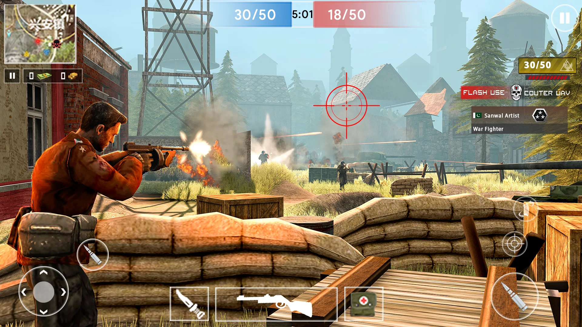 Gun Shooter Offline Game WW2 Game for Android