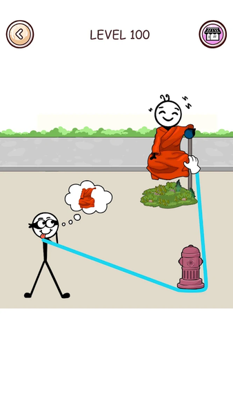 Stick Robber: Brain Puzzle - عکس برنامه موبایلی اندروید