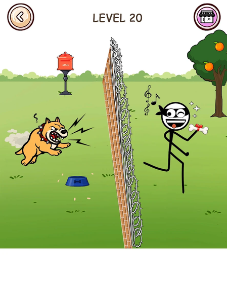 Stick Robber: Brain Puzzle - عکس برنامه موبایلی اندروید
