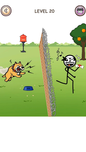 Stick Robber: Brain Puzzle - عکس برنامه موبایلی اندروید