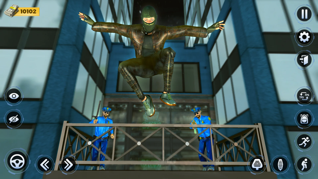 Vegas Robbery Crime City Game - Gameplay image of android game