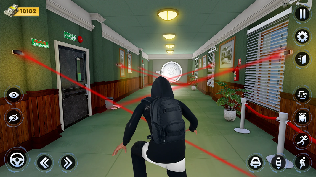 Vegas Robbery Crime City Game - Gameplay image of android game