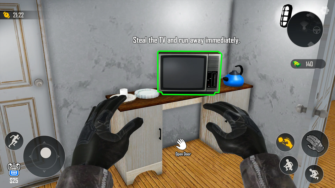 Robbery Simulator: Thief House - عکس بازی موبایلی اندروید