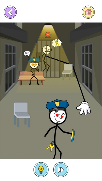 Stickman Thief: Heist Puzzle - عکس بازی موبایلی اندروید