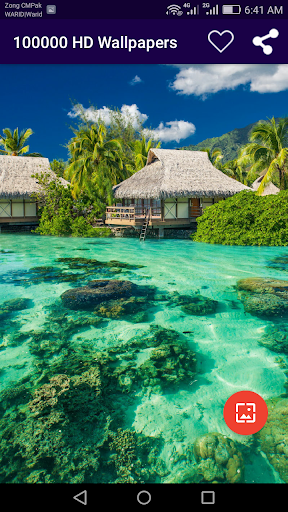 ۱۰۰۰۰۰ HD Wallpapers & Backgrounds - عکس برنامه موبایلی اندروید