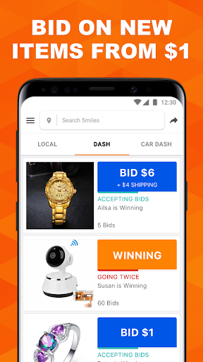 5miles: Buy and Sell Used Stuf - Image screenshot of android app