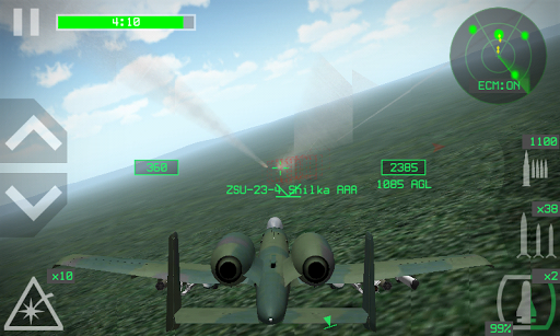 Strike Fighters Attack - Gameplay image of android game