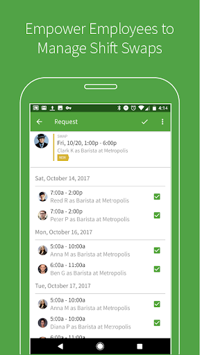 When I Work Team Scheduling - Image screenshot of android app