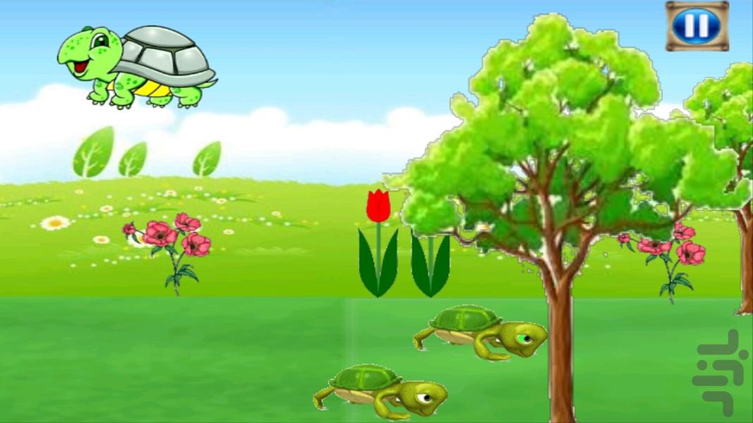 لاکپشت دونده - عکس بازی موبایلی اندروید