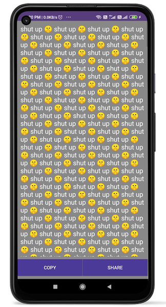 Text Repeater App - Image screenshot of android app