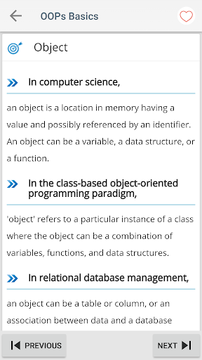 Learn Java - عکس برنامه موبایلی اندروید