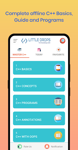 Master In C++ (Learn C++) - Image screenshot of android app