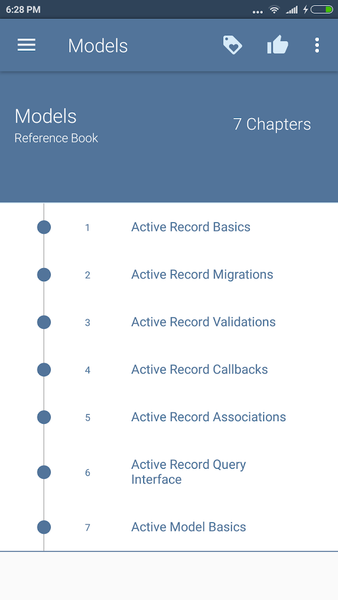 Ruby On Rails Docs - عکس برنامه موبایلی اندروید