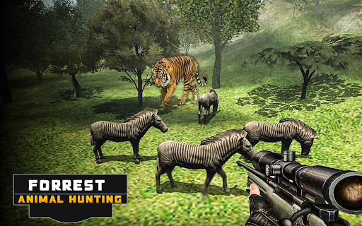 Forest Animal Hunting Games - Gameplay image of android game