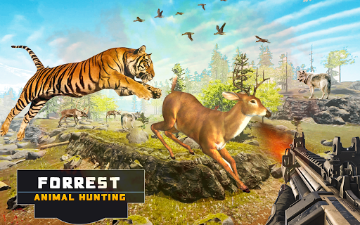Forest Animal Hunting Games - Gameplay image of android game