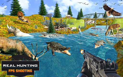 Forest Animal Hunting Games - Gameplay image of android game