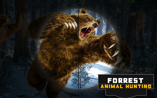 Forest Animal Hunting Games - Gameplay image of android game