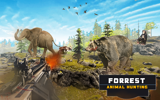 Forest Animal Hunting Games - Gameplay image of android game