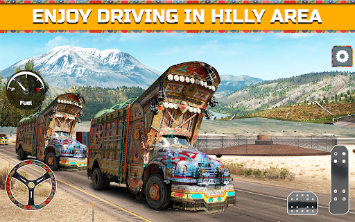 PK Cargo Truck Transport Game - Gameplay image of android game