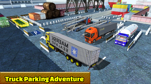 Truck Parking Truck Games - Gameplay image of android game