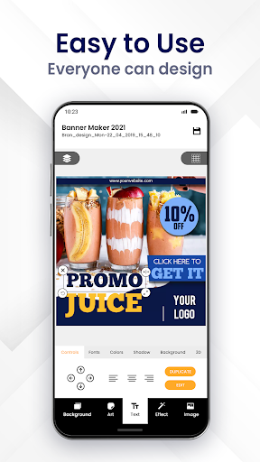 Poster Maker - Flyer Maker - عکس برنامه موبایلی اندروید