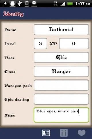 D&D 4 Android - عکس برنامه موبایلی اندروید