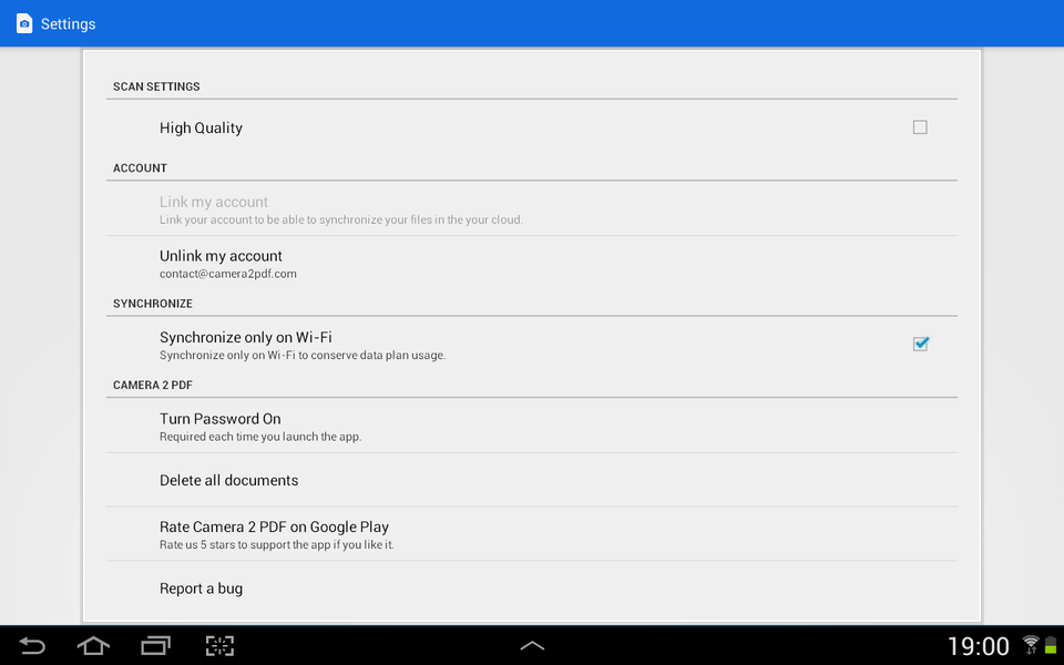 Camera ۲ PDF - عکس برنامه موبایلی اندروید