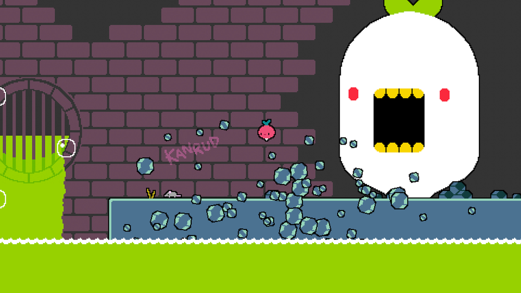 Dadish 3 - Gameplay image of android game