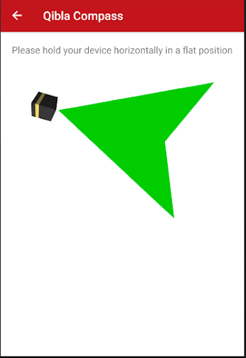 Qibla Compass - Image screenshot of android app