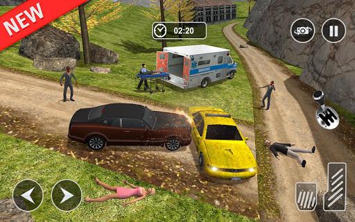 Ambulance rescue simulator 2017 - 911 city driving - عکس بازی موبایلی اندروید