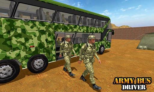 Army Bus Transporter Coach Fun - Gameplay image of android game
