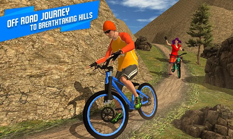 BMX Offroad Bicycle Rider Game - عکس بازی موبایلی اندروید