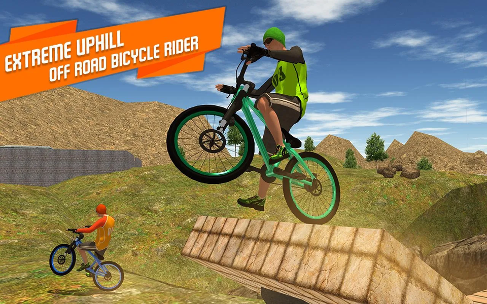 BMX Offroad Bicycle Rider Game - عکس بازی موبایلی اندروید