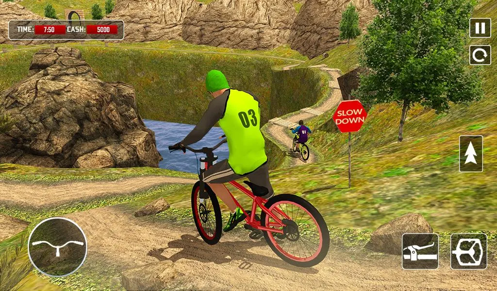 BMX Offroad Bicycle Rider Game - عکس بازی موبایلی اندروید