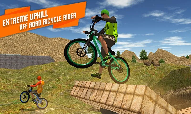 BMX Offroad Bicycle Rider Game - عکس بازی موبایلی اندروید